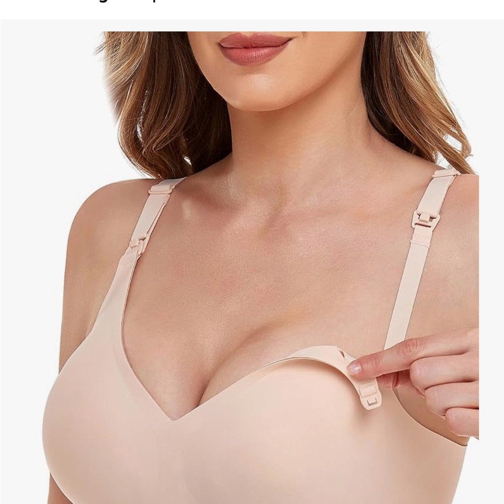 Seamless Nude Maternity Bra